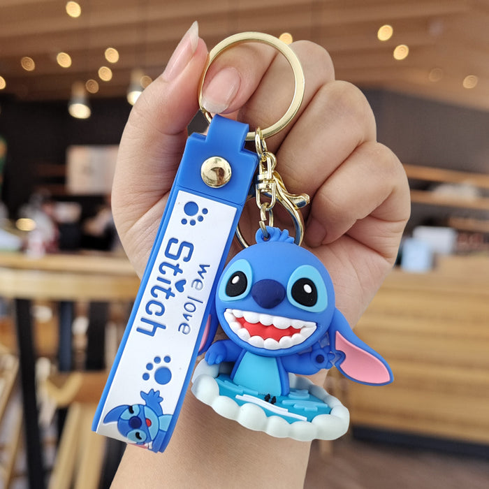 Wholesale Cartoon Silicone Doll Keychain JDC-KC-ZhuoRan021