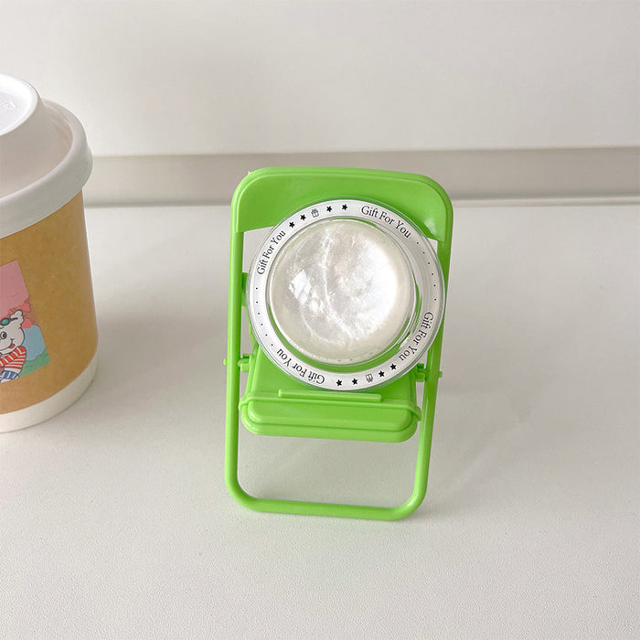 Wholesale Solid color crystal ball phone airbag stand