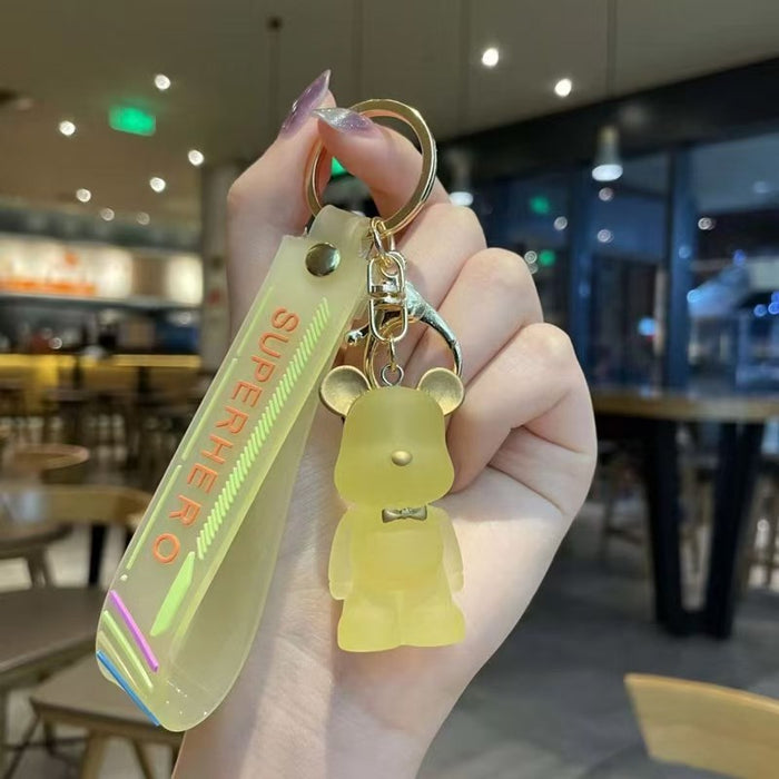 Wholesale Cartoon keychain cute key pendant car bag decoration