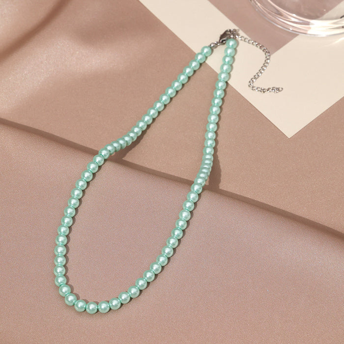 Wholesale Necklace, pearl collarbone chain, new style, fashionable and sexy necklace