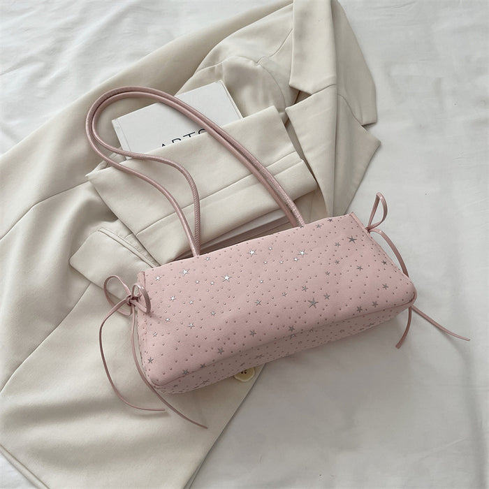 Wholesale Chic Street Fashion Canvas Shoulder Bag White Large Capacity Boutique
