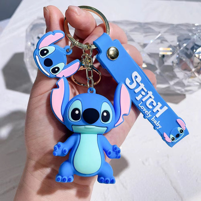 Wholesale Star Baby Keychain Doll Creative Cute Pendant Silicone Keychain Pendant