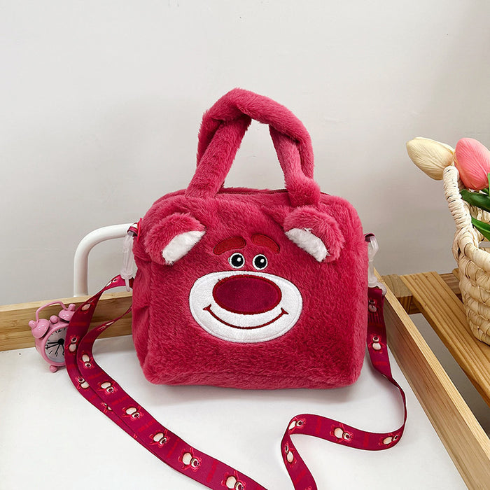 Wholesale Children Cartoon Plush Messenger Bag JDC-SD-Tongxi003