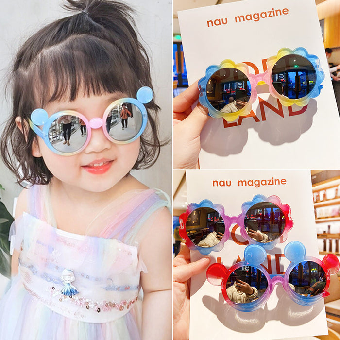 Wholesale Children' s sunglasses girls cute cartoon kids sunglasses boys trendy baby sunglasses sun visor
