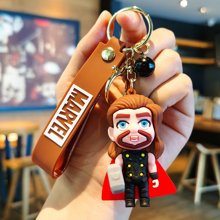 Wholesale Cartoon Doll Silicone Keychain JDC-KC-Tingm227