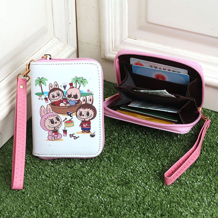 Wholesale cartoon cute Children' s Storage Bag with Card Slot Girls'  Portable Coin Purse