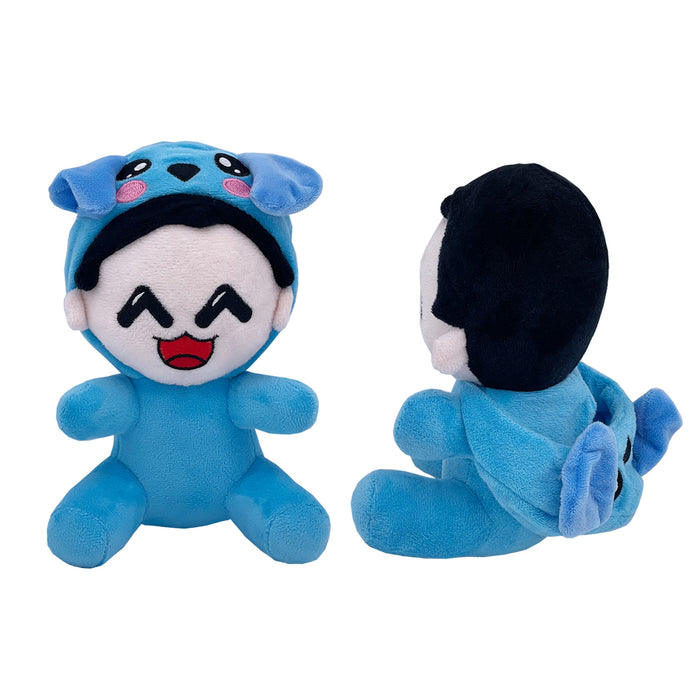 Wholesale Plug hooded boy cute girl doll plush toy doll
