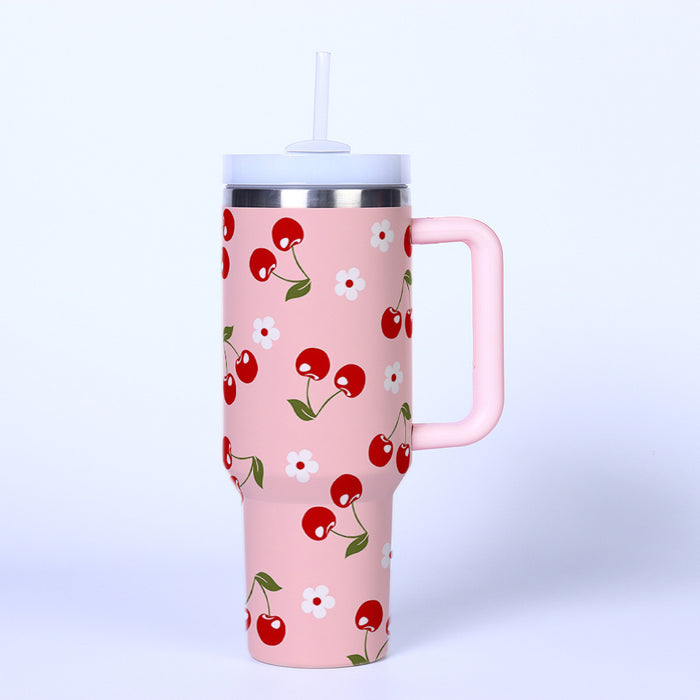 Wholesale Pink bow heart Stainless Steel  Thermos ice bullies cup