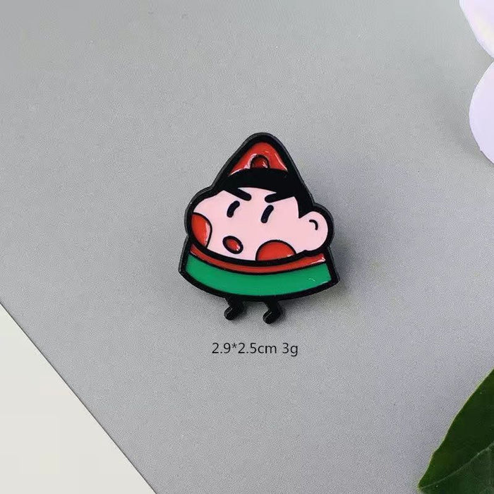 Wholesale Cute Cartoon Brooches Creative Metal Decorations Accessories Clothing Pendants Jewelry