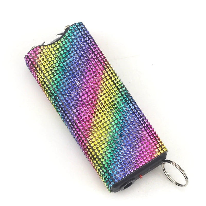 Wholesale Plastic Diamond Flashlight Keychain JDC-KC-TouMS003