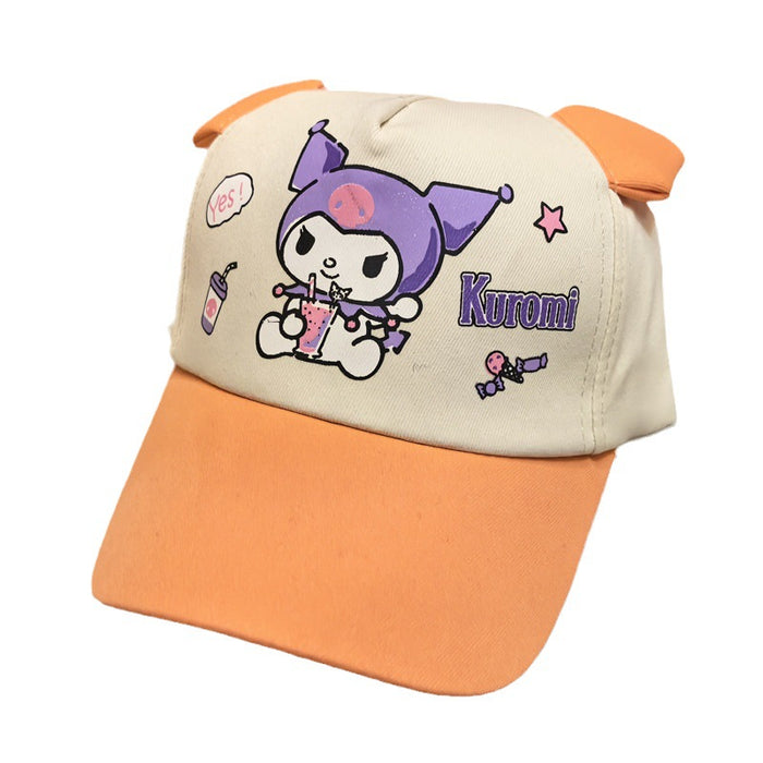 Wholesale Children's baseball cap, anime cartoon duckbill cap, children's sun protection and sunshade cap