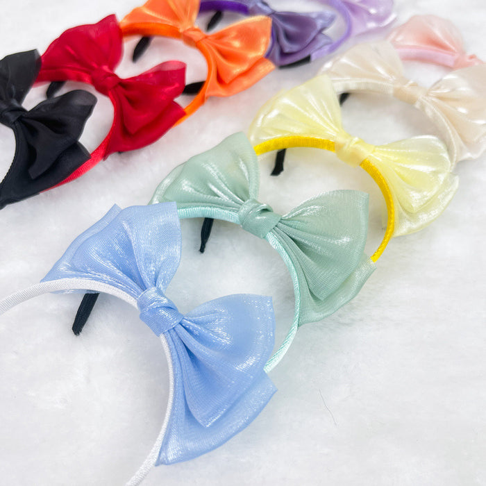 Wholesale Flowing yarn headband blind box doll clothes hair accessories