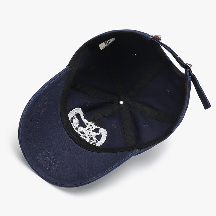 Wholesale New Love Letter Embroidered Duck Tongue Hat New Casual Versatile Sunshade Baseball Hat Wholesale