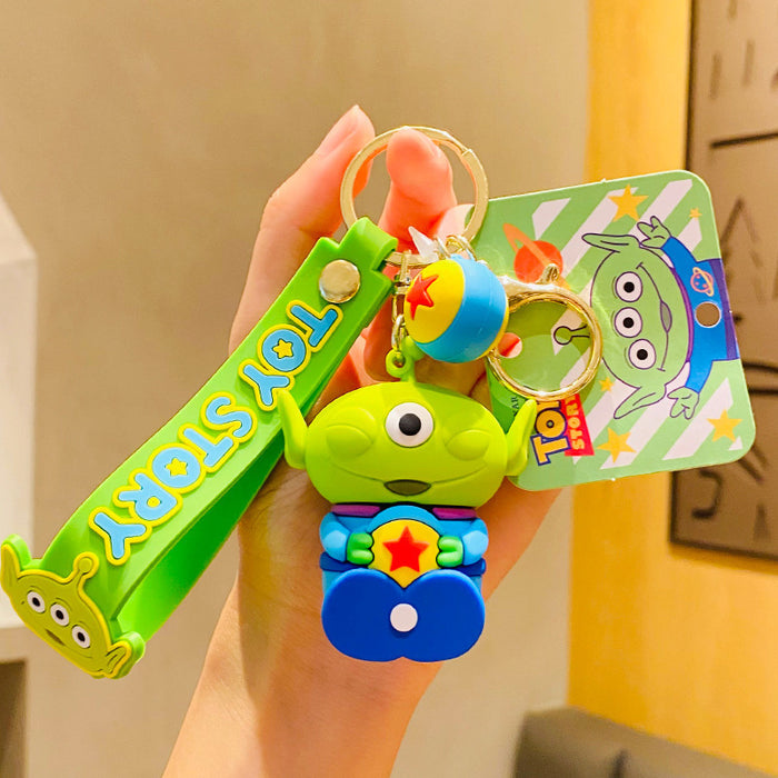 Wholesale Cartoon Cute Doll Student Backpack Pendant Creative Car Keychain