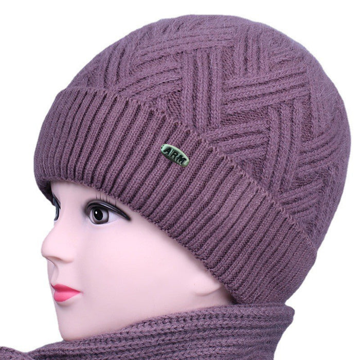 Wholesale Plush Warm Knitted Hat JDC-HT-PX013