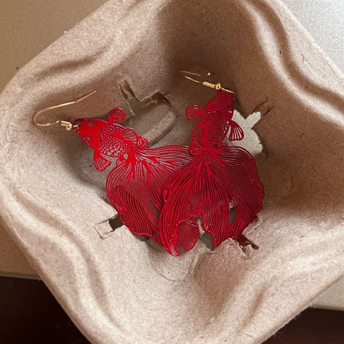 Wholesale  Red Earrings Earrings Vintage Earrings Women