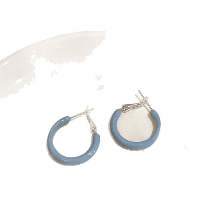 Wholesale Earrings with niche design, simple earrings, travel atmosphere, fashionable earrings
