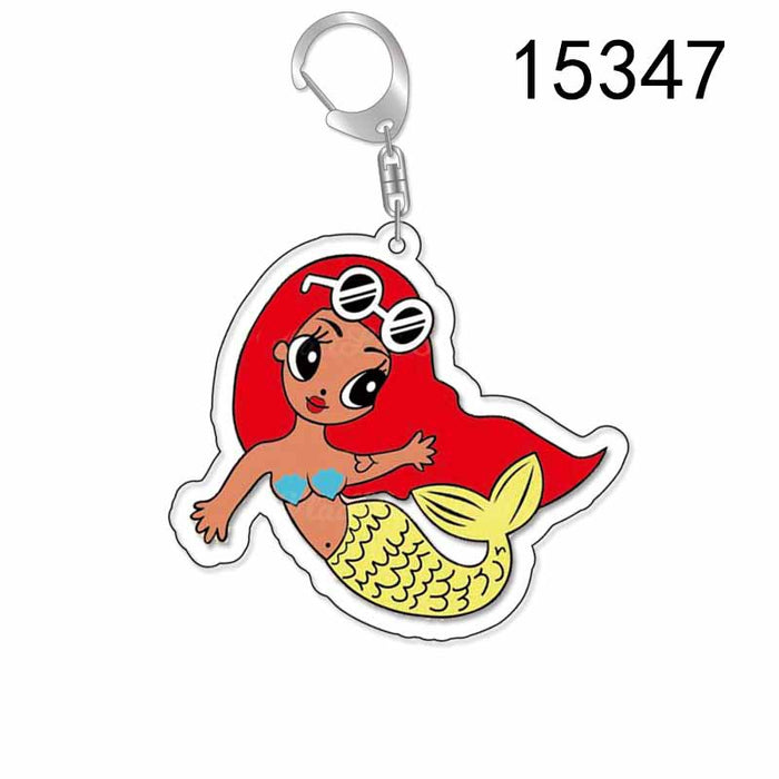 Wholesale Creative Singer Acrylic Keychain JDC-KC-XinF002