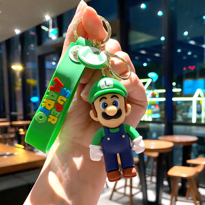 Wholesale Cartoon Princess Silicone Keychain Decorative Bag Charm MOQ≥2