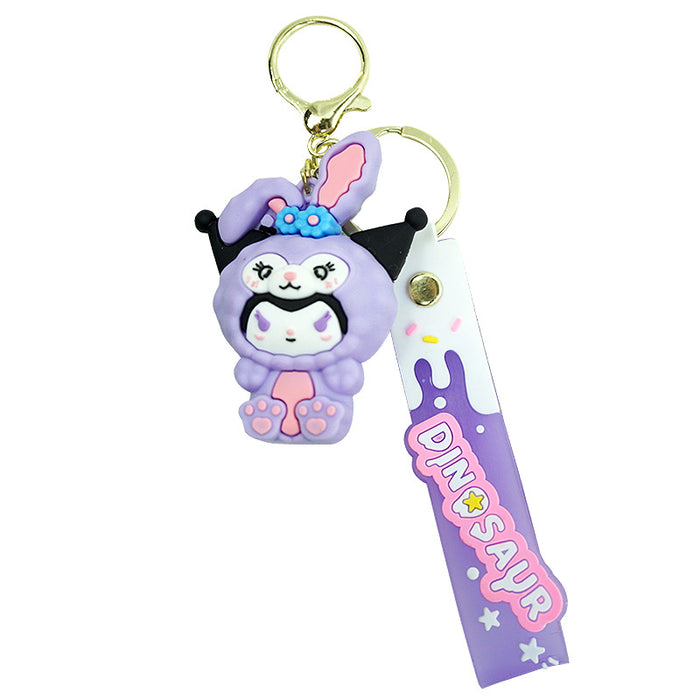 Wholesale Rubber Cartoon Doll Keychain JDC-KC-Yexiang012