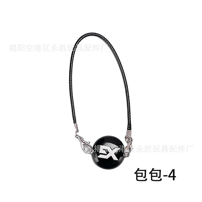 Wholesale Doll  Clothes Knitted Sweater with Jeans Replacement Keychain Bag Doll