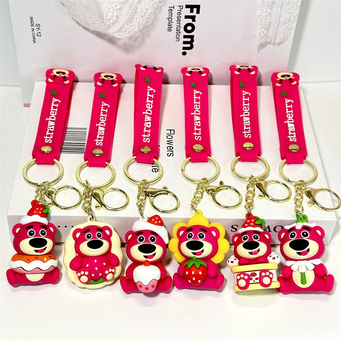 Wholesale PVC Cartoon Doll Keychain JDC-KC-BaoDou003