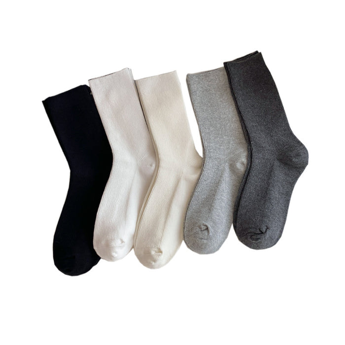 Wholesale Socks, tube socks, thin strips, loose mouth, stacked socks