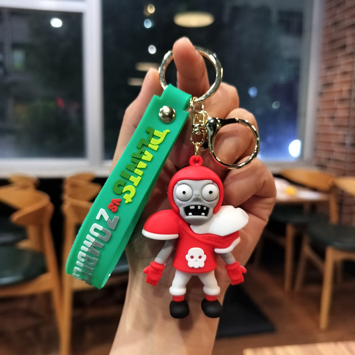 Wholesale PVC keychain pendant, backpack ornament, car keychain accessory