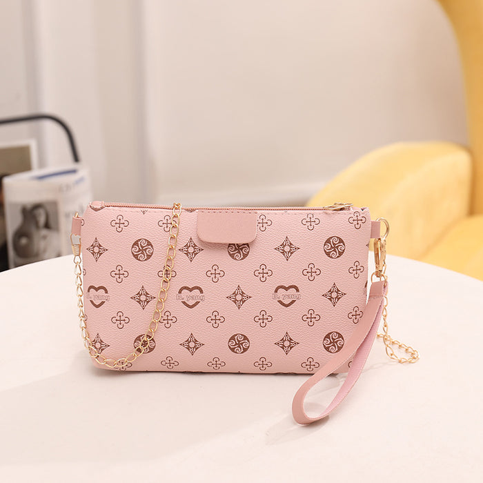 Wholesale Printed Small Square Bag Ladies Bag Niche Design Messenger Bag Casual Simple Ladies Bag Female Handbag JDC-SD-SC015