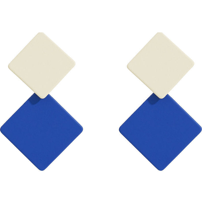 Wholesale Ear studs, niche square, unique earring style earrings