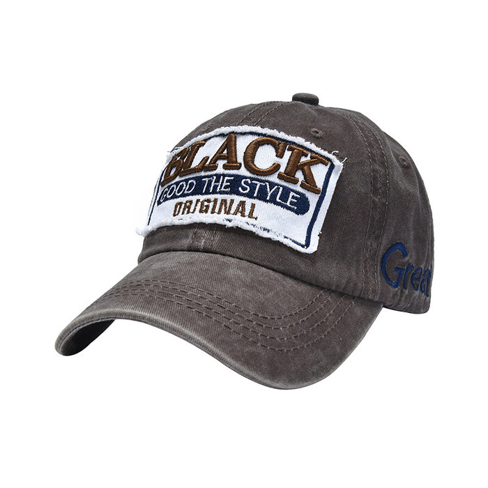Wholesale Patch Large Letters Three-dimensional Embroidered Cotton Baseball Cap JDC-FH-GuanXiu003