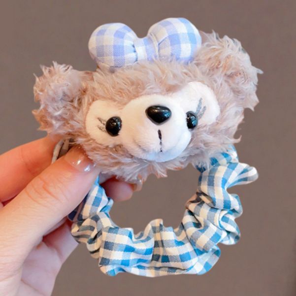 Wholesale Cute penguin and fish plush cartoon  hair scrunchies