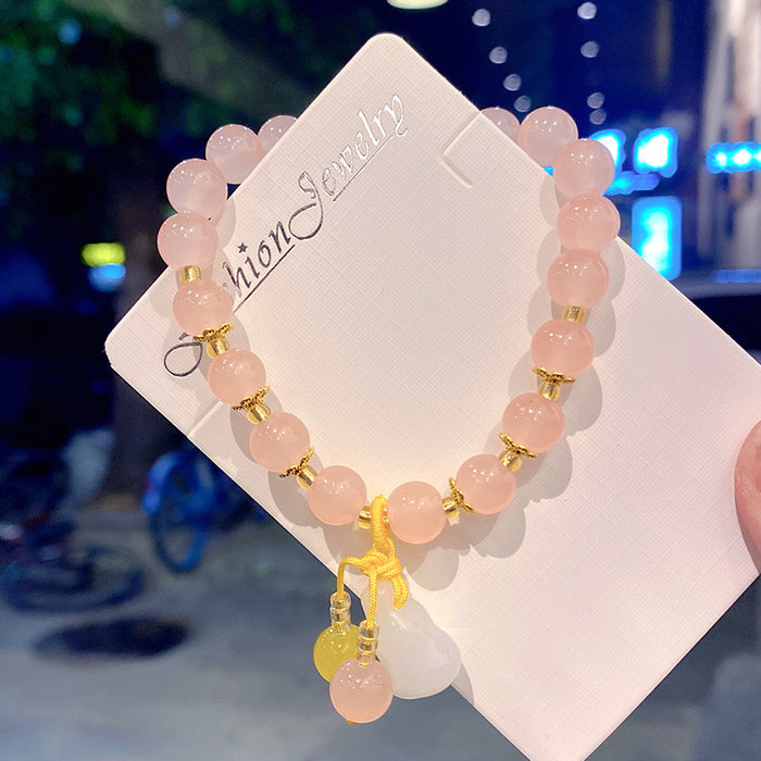 Wholesale Wholesale boxed glass bracelets with gourd bracelets