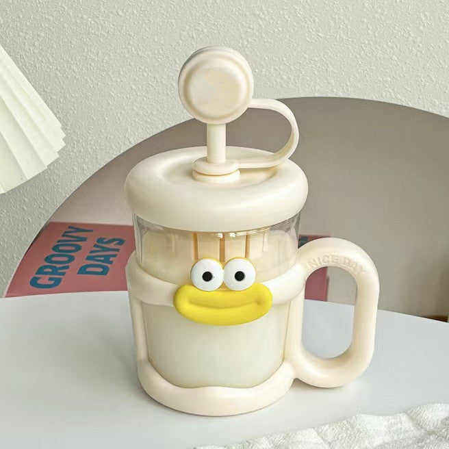 Wholesale Plastic large-capacity straw belly cup