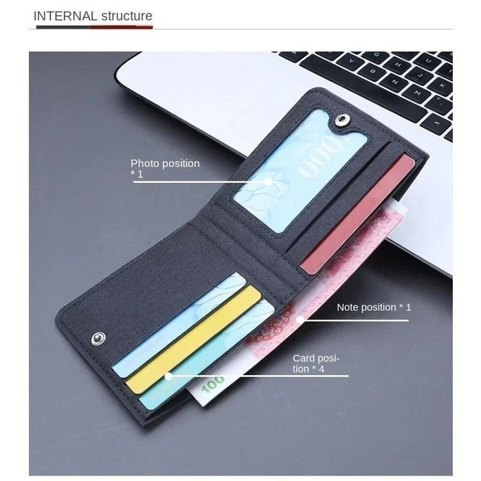 Wholesale Cartoon Print Ultra Thin Canvas Card Wallet Modern Cool Unisex Everyday Fashion Accessory