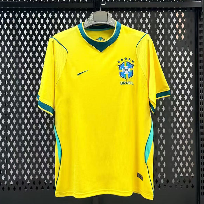 Wholesale World Cup Polyester Brazil Soccer Team Short Sleeve T-Shirt for Men Summer Casual