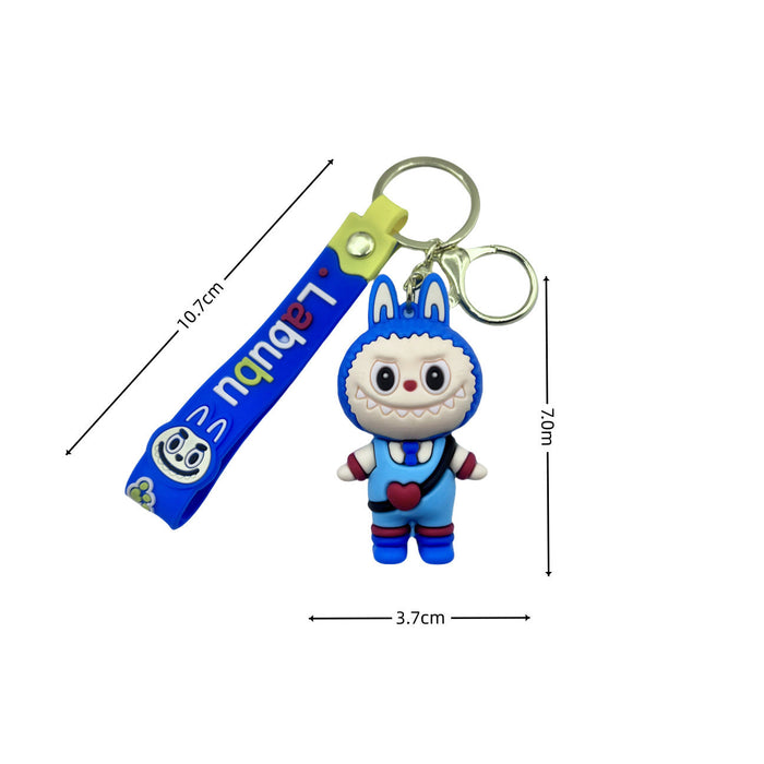 Wholesale Cute cartoon keychain with a heart-shaped bag