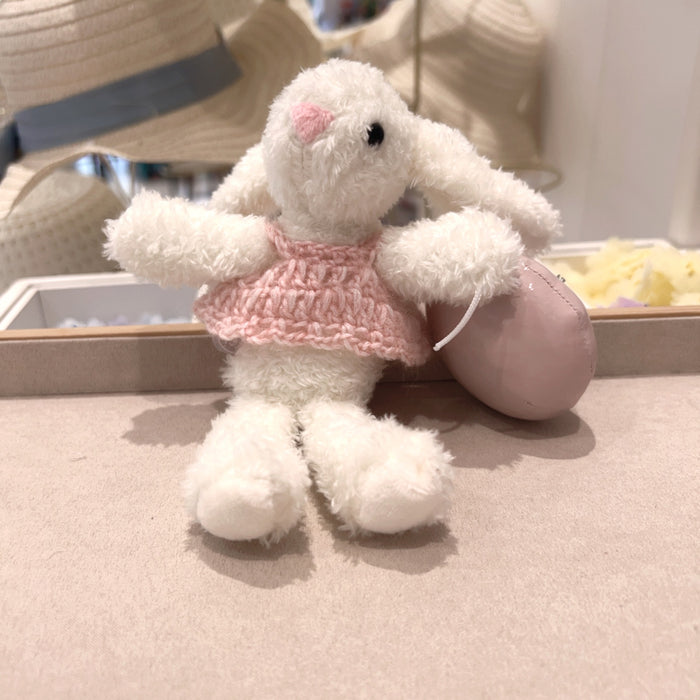 Wholesale Plush balloon teddy bear keychain bag pendant cute cartoon children's toys handmade accessories