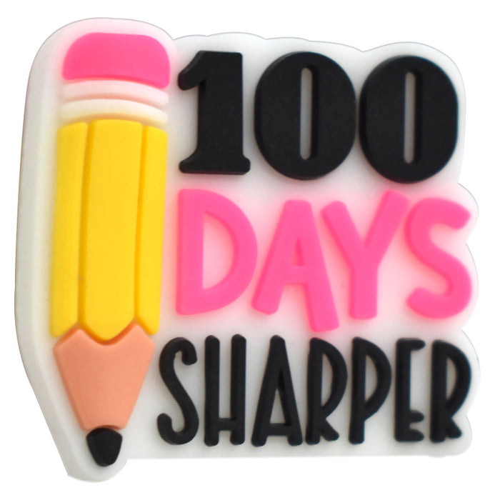 Wholesale School Season Beaded English Letter Series pvc Soft Rubber Beads Ballpoint Pen Beaded Bracelet Mobile Phone Chain