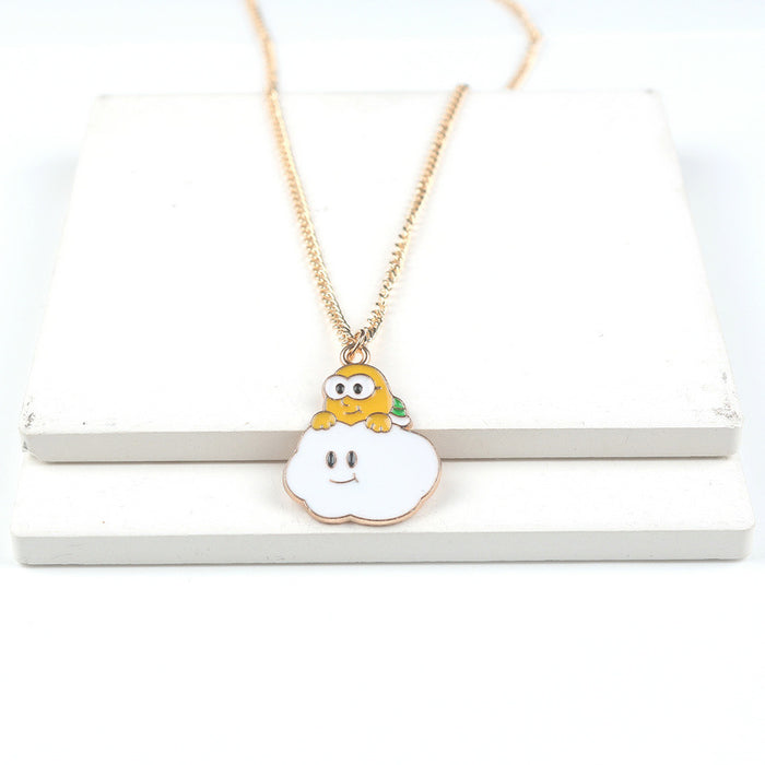 Wholesale Cartoon Alloy Pendant Necklace JDC-NE-FuYu020