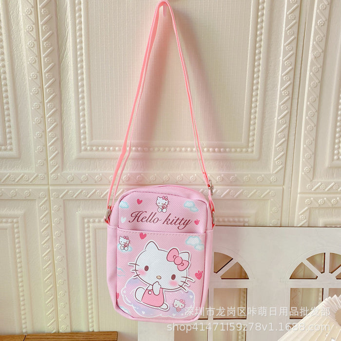 Wholesale PU Cartoon Printing Crossbody Bag Shoulder Backpack JDC-SD-Kameng002