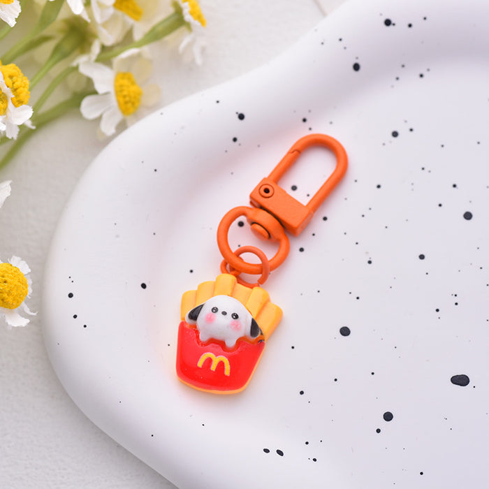 Wholesale Cartoon Cute Resin Keychain JDC-KC-Jiax003