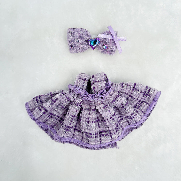 Wholesale Doll Clothes  Doll Clothes Dress up Sitting Macaron Little Fragrance Dress