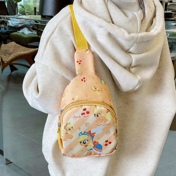 Wholesale Cartoon fashion backpack, children's trendy cute single shoulder crossbody bag, chest bag
