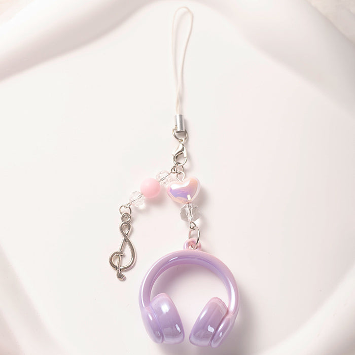 Wholesale Earphones Mobile Phone Chain  Pendant Bag Pendant Key Chain Decoration