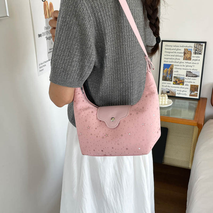 Wholesale Star Sequins Crossbody Bag - Trendy Street Fashion Shoulder Bag