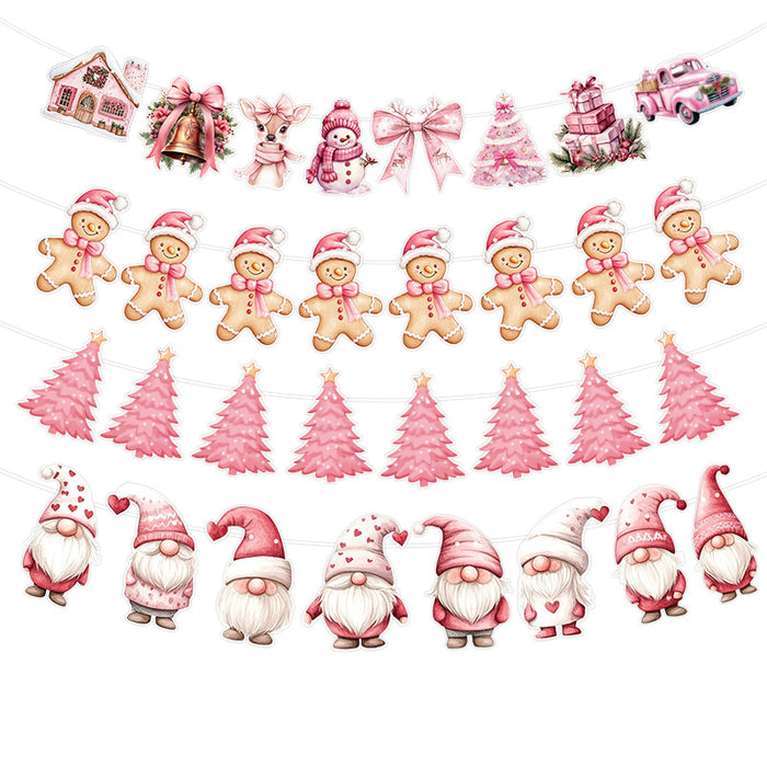 Wholesale Christmas Door Head Decoration Pendant Party Scene Atmosphere Decoration Paper Creative Small Door Hanging