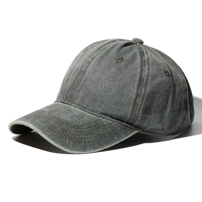 Wholesale Cotton Plain Washed Ponytail Baseball Cap JDC-FH-Chunq014