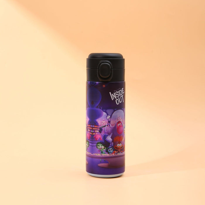 Wholesale Cartoon Thermos Cup Large Capacity Buckle Cup Cartoon Stainless Steel Pea Cup