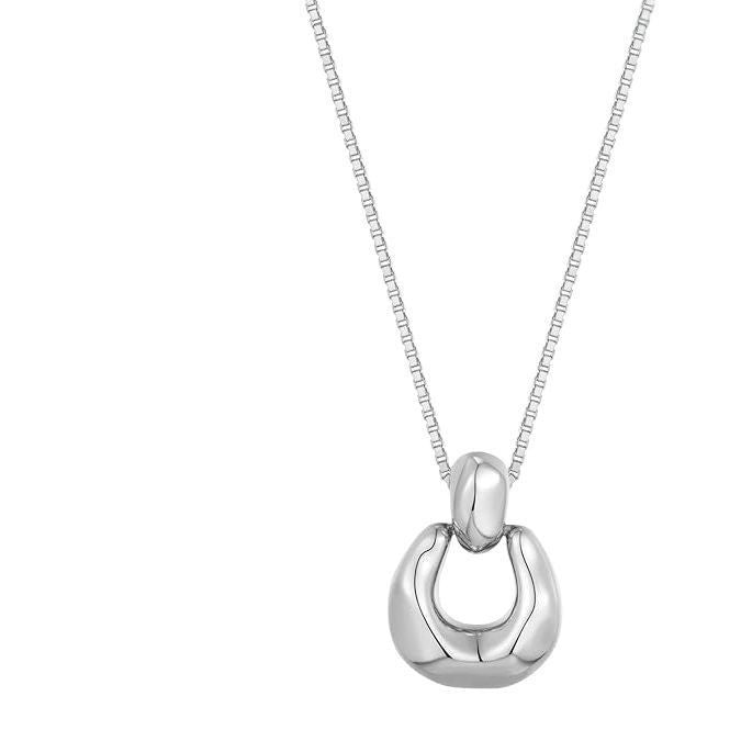 Wholesale Fashionable, unique, exaggerated metal earrings, niche design, high-end feel, irregular earrings